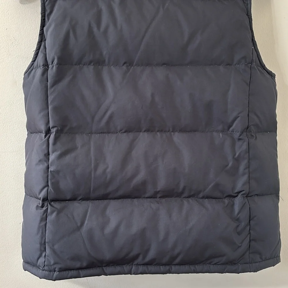 GAP Black Puffer Down Vest Size Small - Picture 9 of 9